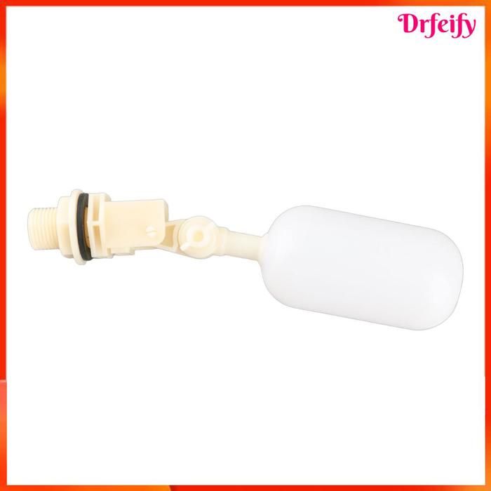 Vanne à flotteur - AKOZON - Vanne à billes ABS - Durable ABS - Bras réglables - Filetage G1/2