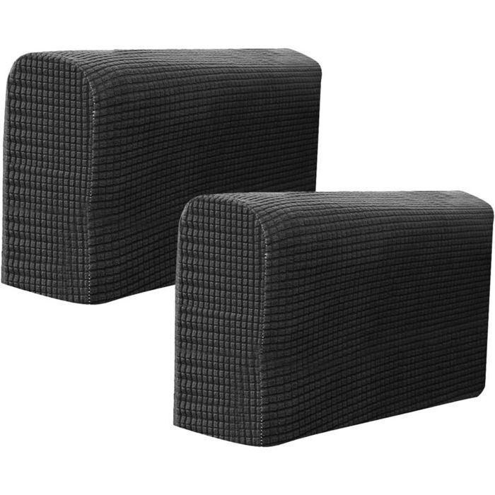 2 pièces housses daccoudoirs de canapé réglables capuchons daccoudoirs de canapé extensibles protection de meubles antidérapan