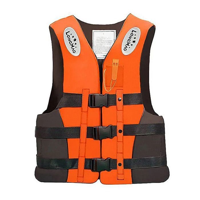 Gilet de sauvetage - AOP - natation nautique Kayak Bateau Voile Veste de sauvetage Sécurité Aide de natation enfant adulte Orange