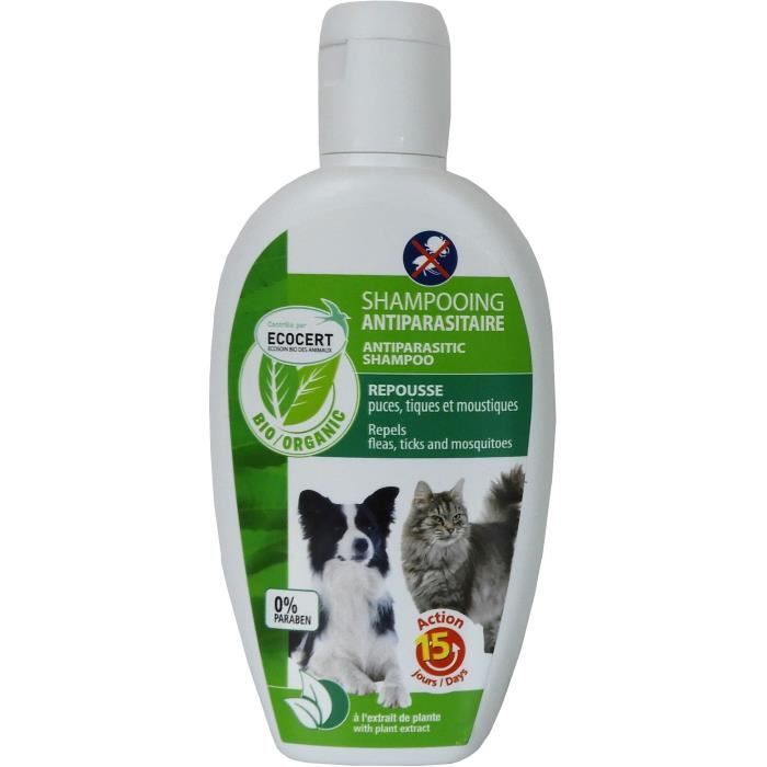 Vetocanis Shampoing Anti Puces Et Anti Tiques Bio 0 Ml Controle Ecocert Pour Chat Et Chien Cdiscount Animalerie