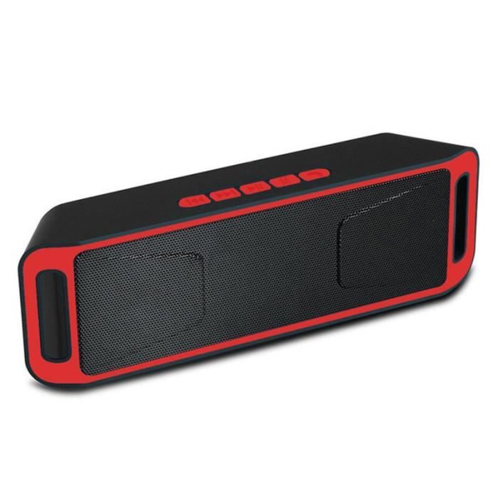 Enceinte Bluetooth Portable, Caisson De Basses Portable Stéréo Avec Lumière Sans Fil Bluetooth Enceinte Bluetooth Portable, Caisson De Basses Portable Stéréo Avec Lumière Sans Fil Bluetooth