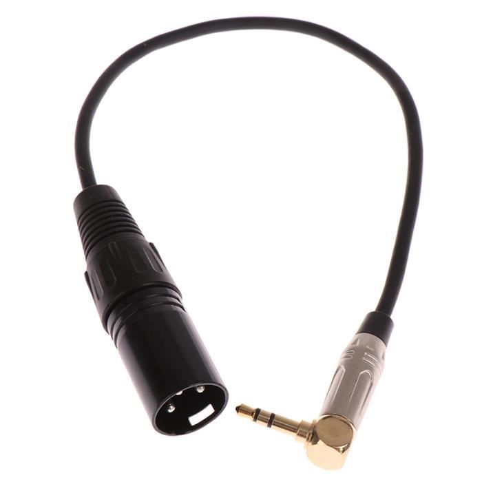 3 Connecteurs XLR 3 Broches Mâle Sur Châssis – Adaptateur Audio Uxcell – Neuf