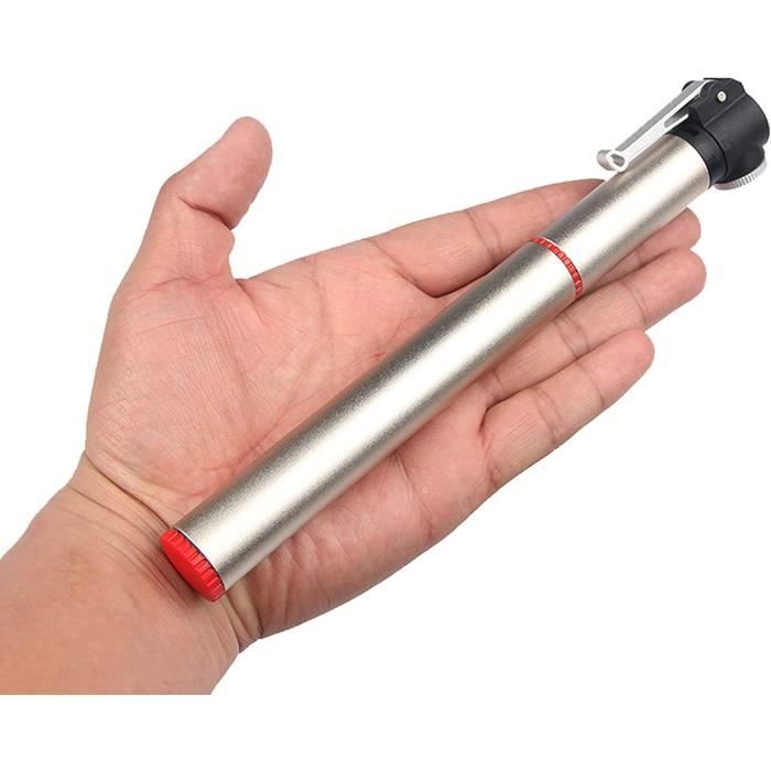 dwndpump Pompe à vélo électrique 100 PSI(Pas de manomètre), Mini Pompe à air pour vélo, Rechargeable Gonfleur Roue Vélo 100PSI Petit Compresseur à Air, 300 mAh Mini Pompe Portable