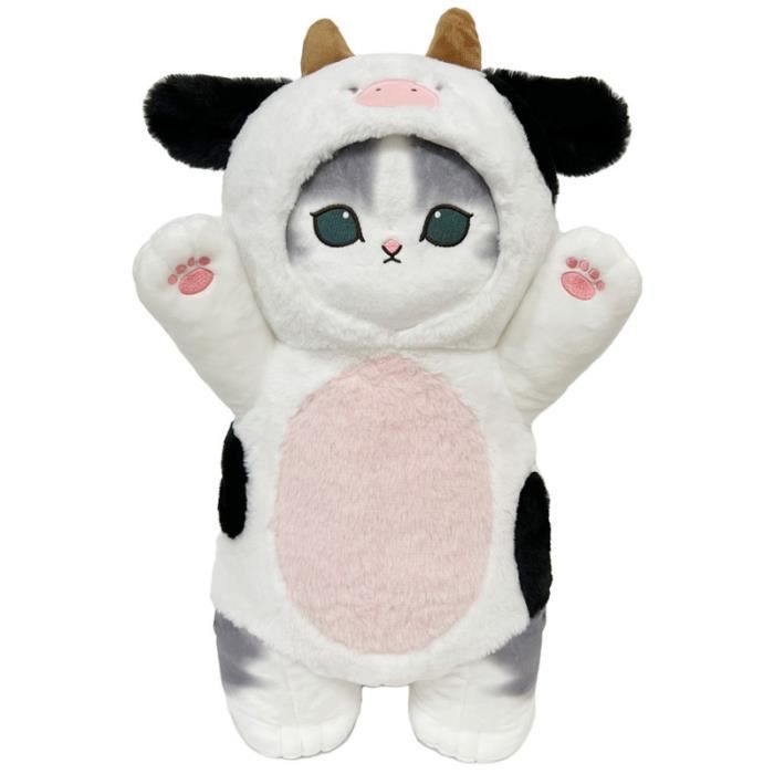 11€19 sur Peluche Chat mignon 50 CM - Gris - Animal en peluche