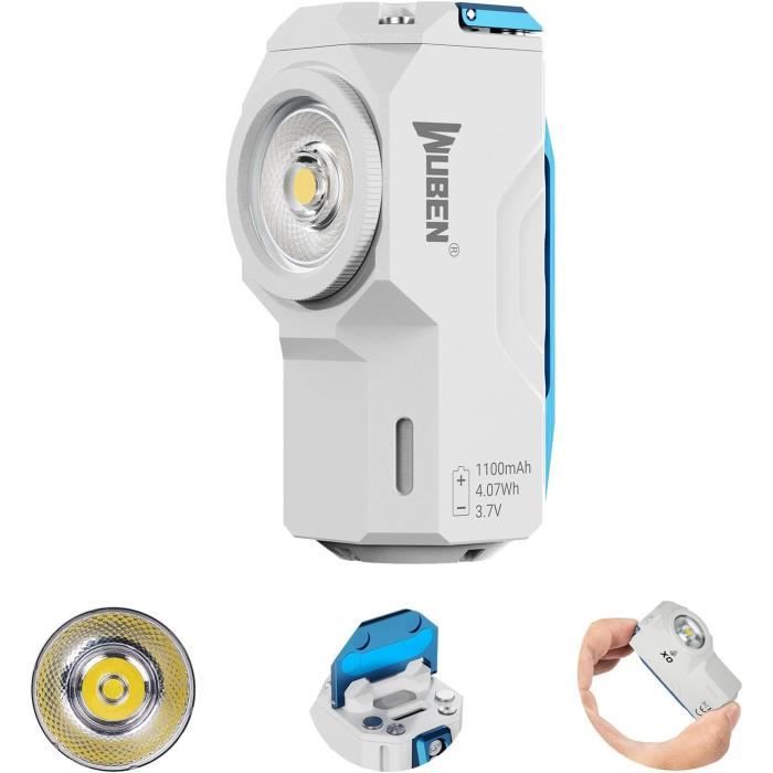 Lampe Torche EDC FLEXTAIL ZERO 1200 Lumens – Ultra-légère 32g, Rechargeable USB, 7 Modes