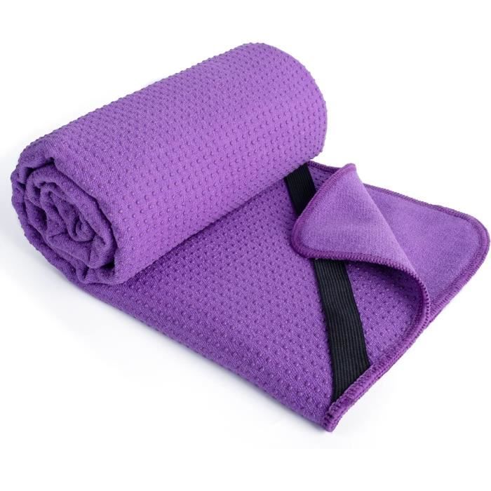 Tap Is De Yoga Microfibre Oaygat Serviette De Yoga Antidérapante - 183x70 Cm - - Pour Yoga Chaud, Fitness, Voyage Microfibre Absorbante