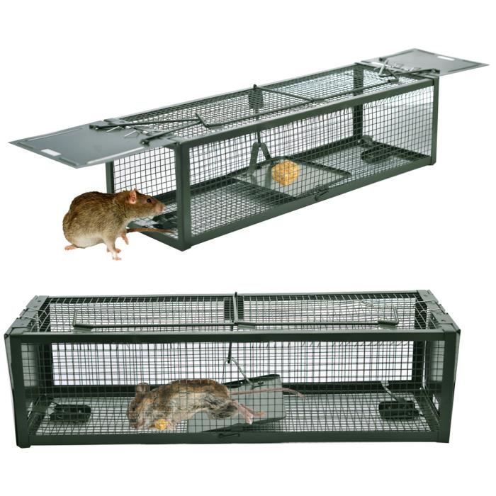 Piege A Souris Piege A Rats De Haute De Gamme Pour Attraper Les Souris Rongeurs Rats Mulots Et Loirs 39x13x11cm Deux Entrees Achat Vente Produit Insecticide Piege A Souris Piege