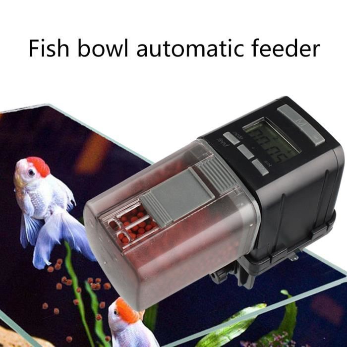 Mangeoire à poisson automatique ajustable pour LCD Aquarium Fish Tank