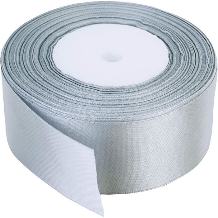Trimming Shop Complet Rouleau Ruban 40mm X 25 M¨Tres - Double Face Satin Couleurs Vives Coloré - 100% Polyester - Pour Cadeau Emballage, Décoration, Arts Et Loisirs Créatifs - Lavable En Machine