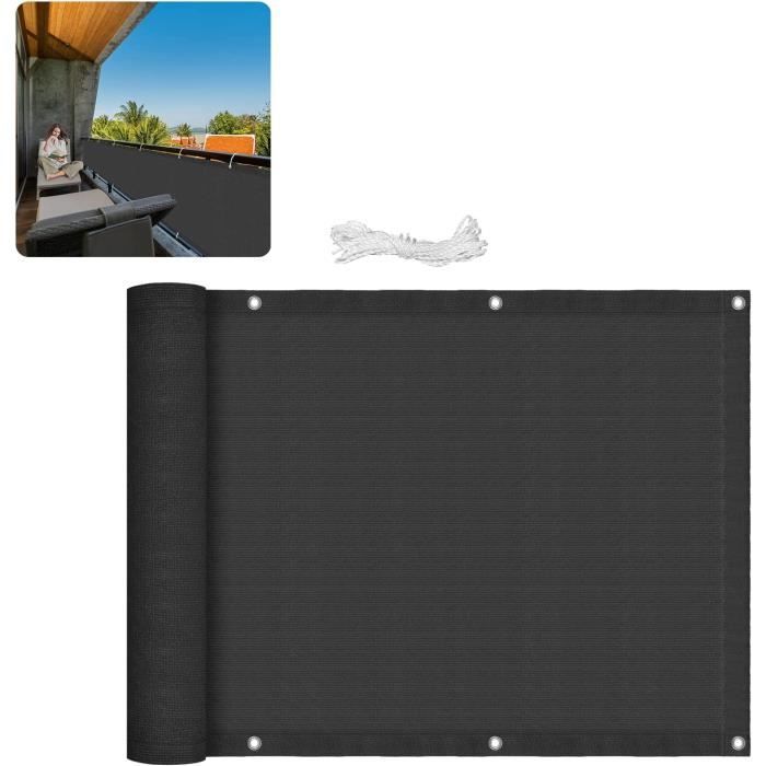 Lot De 5 Bandes Brise-vue En Polyrotin Pour Clôture : Facile à Installer, Super Résistant