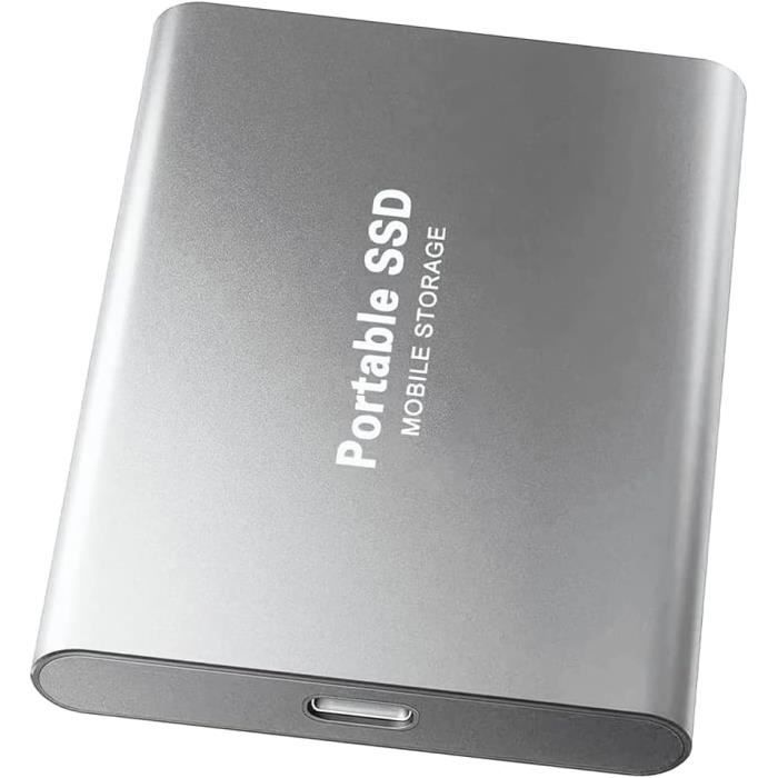 Disque Dur Externe Portable 4 To SSD Externe USB 3.1-Type-C Disque