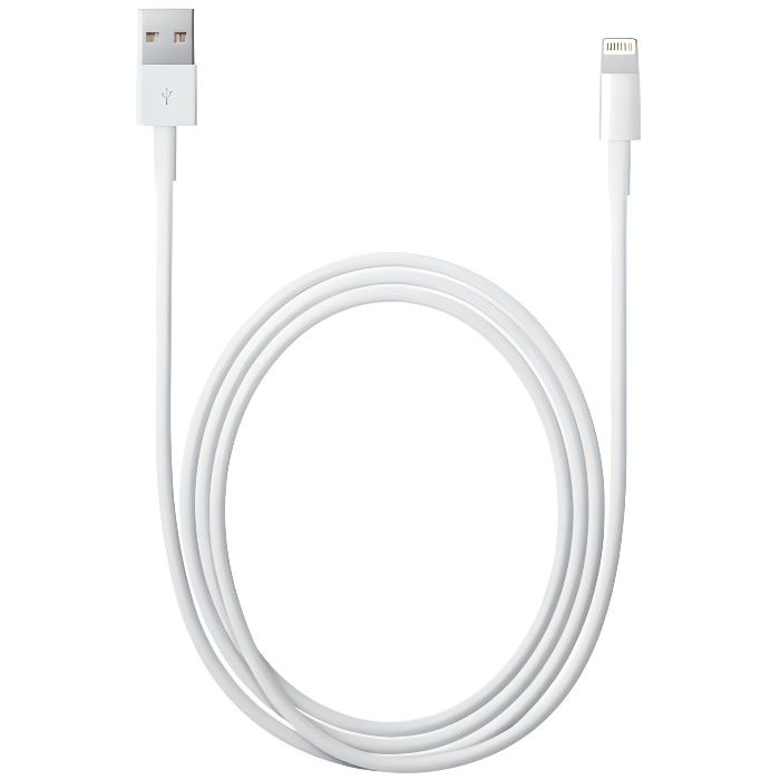 Câble USB Chargeur pour iPhone - Lot de 5 - 2M Blanc - Cdiscount  Informatique