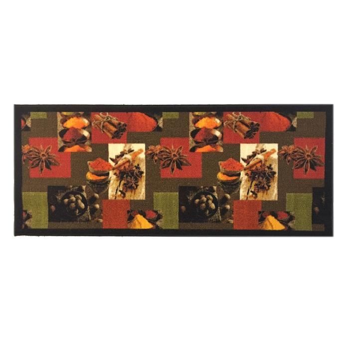 Lot de 2 Tapis de Cuisine 40 x 60 cm et 40 x 120 cm - Maison