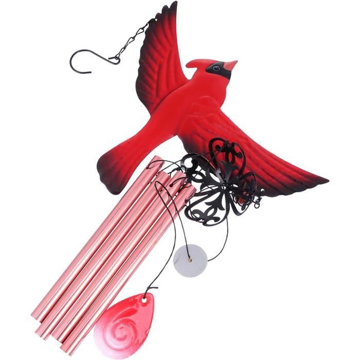 Carillon éolien Coquillages 73cm - Son Marin Apaisant - Décoration Extérieur Bleu - Pour Jardin Et Terrasse