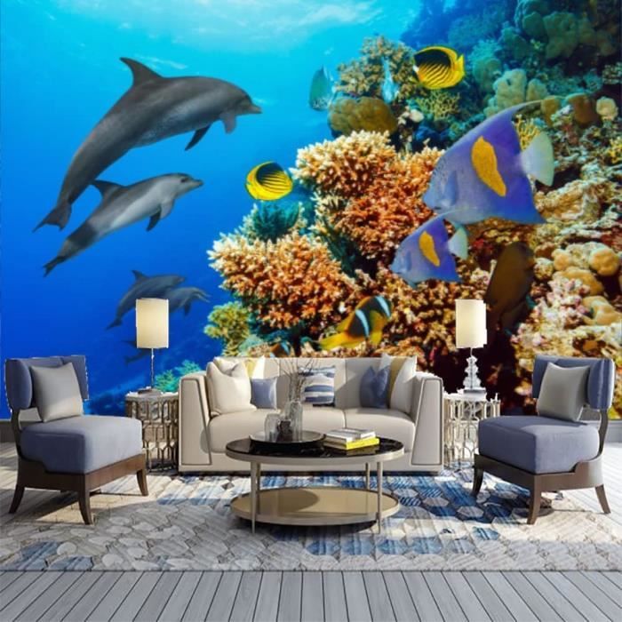 Carreau Céramique Hippocampe - Paysage Marin - Pour Dosseret Mural, Piscine - Neuf