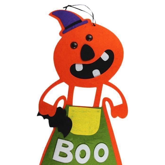 T-shirt Halloween Boo ! - Taille 16/18 Ans XL, Motifs Citrouille, Fantôme, Coton, Occasion Bon état