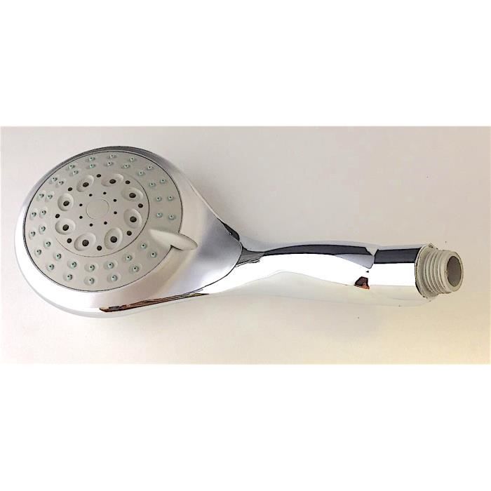 Douche Douchette Jacuzzi MultiJets Chromée Complet De Tétines