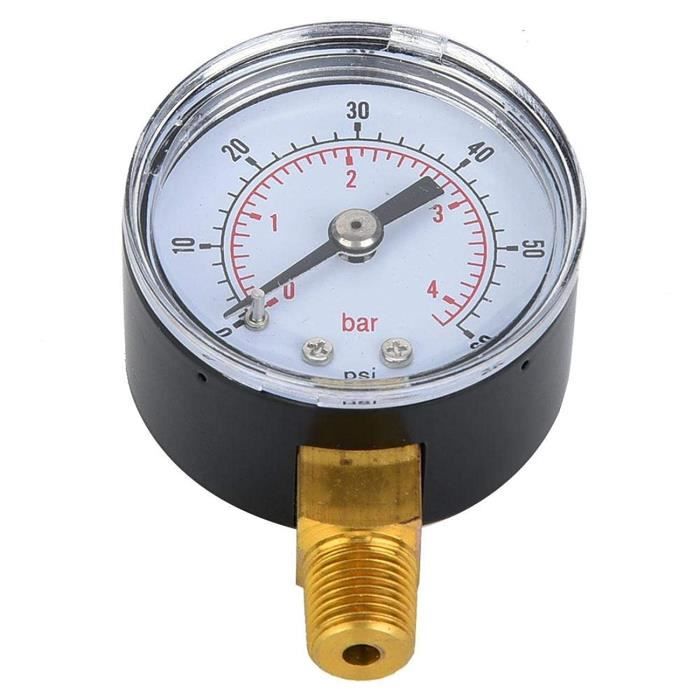 Kit Manomètre Numérique SINOCMP 80 MPa/12000 PSI - Avec 2 Manomètres, 3 Tuyaux, 12 Raccords - Test Pression Eau/gaz - étanche IP65, Garantie 1 An