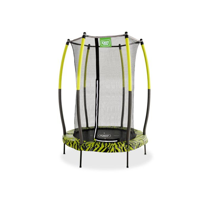 Trampoline Pour Enfant 140cm Avec Filet De Sécurité Et Panier De Basket - Trampoline Extérieur Intérieur Enfants 2-8 Ans