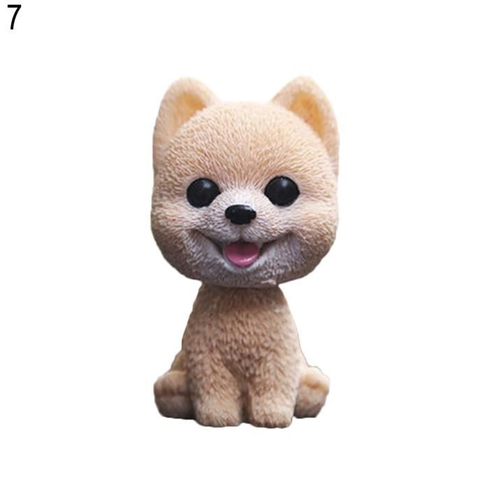Pendentif Voiture Shiba Inu Mignon - Décoration Pour Rétroviseur, En PVC, Hochement De Tête Amusant