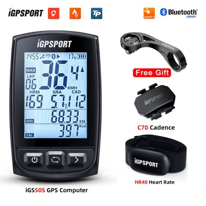 G GPS Cyclisme Ordinateur sans Fil Vélo Compteur De Vitesse Bluetooth Odomètre Vélo Tracker Étanche Vélo De Route VTT - Sport