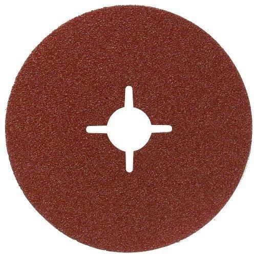 Disque abrasif à fibres Ø 115 mm 4x G36/ 60 /100 métal non perforé - vue 2