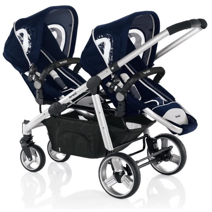Poussette double transformable 2025 en simple