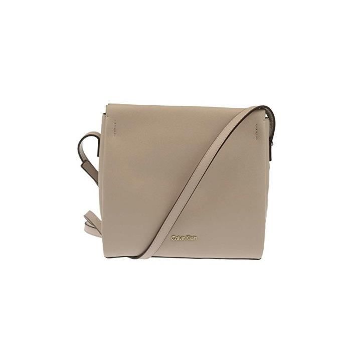 sac a main calvin klein beige
