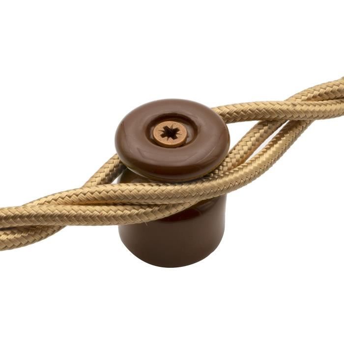 Isolateur En Porcelaine Pour La Fixation Murale Ou Au Plafond Des