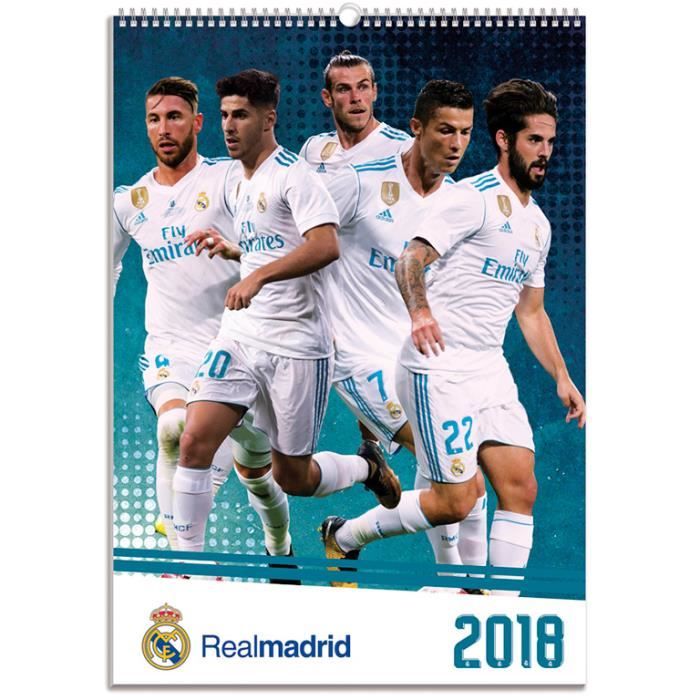 Calendrier 2018 A3 Real Madrid - Cdiscount Jeux - Jouets