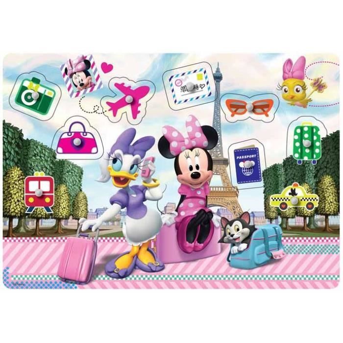 Puzzle Minnie et Daisy de Disney Thème Voyage à partir de 3 ans - Cdiscount  Jeux - Jouets