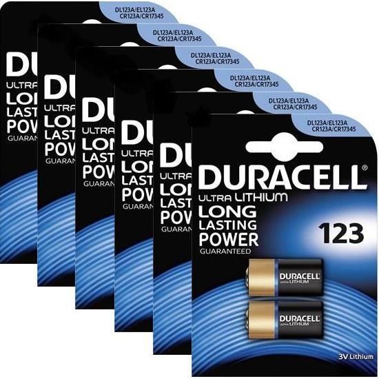 XCell 100x CR123A DL123A Batterien 3V CR17345 Ultra Lithium Foto Batterie