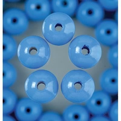 Lot De 150 Perles Anciennes En Cristal - Style Bohème Ou Swarovski - Bleu Opaque Forme Toupie