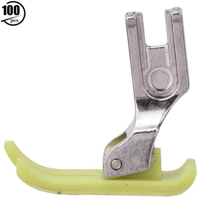 EJ.life pieddebiche pour machine à coudre 100PCS MT18 3en1 pieddebiche en plastique pied
