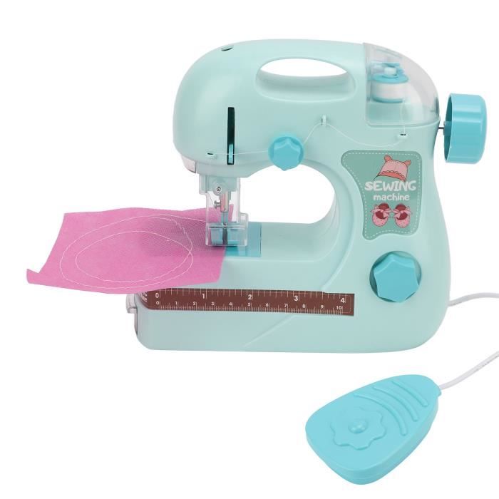 EJ.life Kit de couture pour enfants Mini Machine à Coudre Enfants Débutant Machine à Coudre Jouet Kit Petit Appareil Ménager