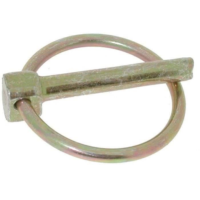 Goupille de sécurité adaptable pour chasse neige MTD - Longueur: 44,45mm, Ø: 6,35mm