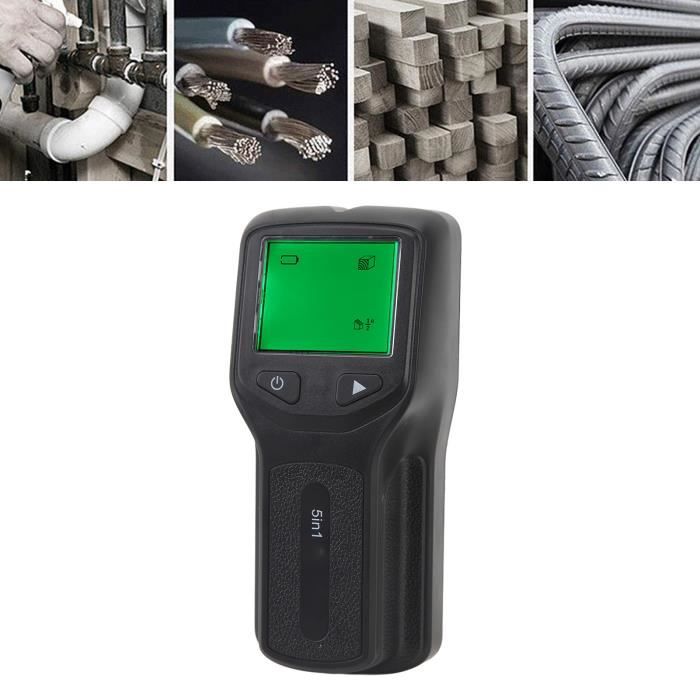 Détecteur De Métaux Murale Avec Alarme Sonore Et LED - Scanner Câbles Et Tuyaux - Parfait Pour Bricolage