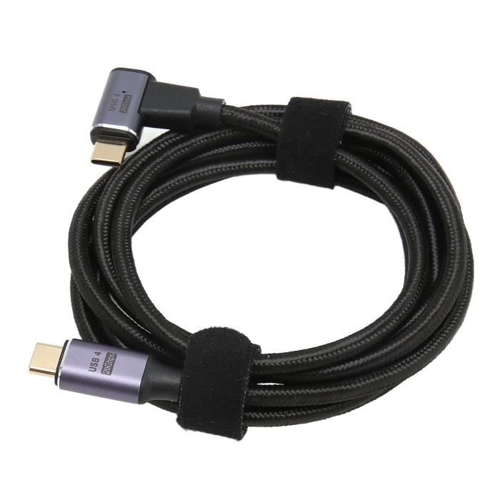 Câble USB C vers USB C 8K 60Hz 20Gbps 100W PD Charge Rapide - Cdiscount  Informatique