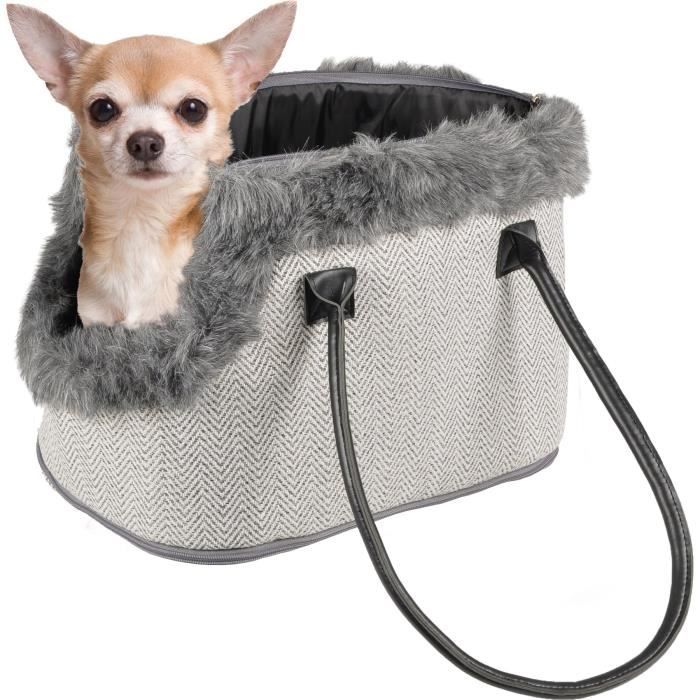 Comparer les prix de Flamingo - Sac de transport esmée 52 x 25 x 26 cm pour petit chien
