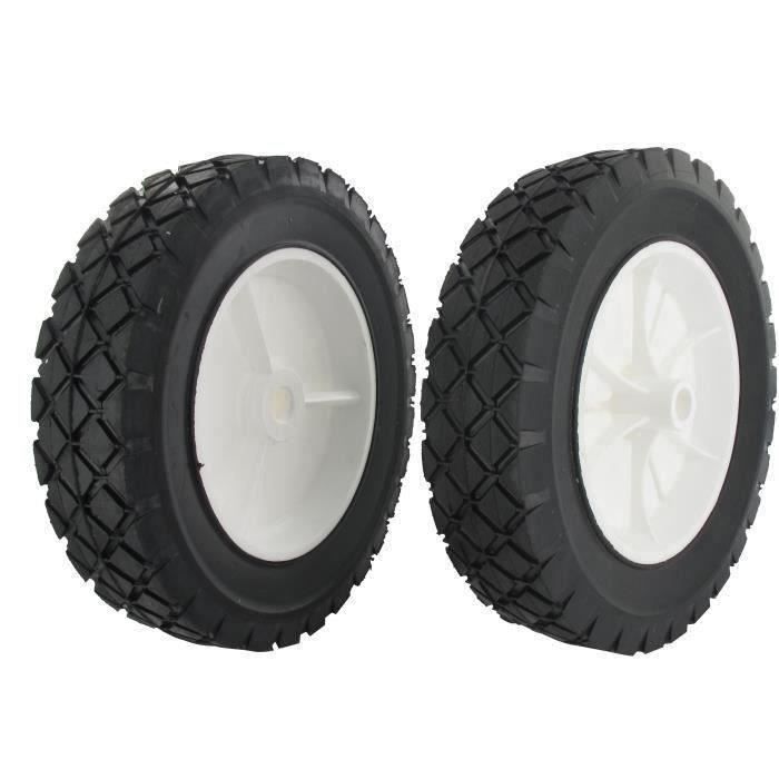 Greenstar 9616 Roue en Plastique à moyeu déporté universelle 203 mm Longueur 38 mm F1911