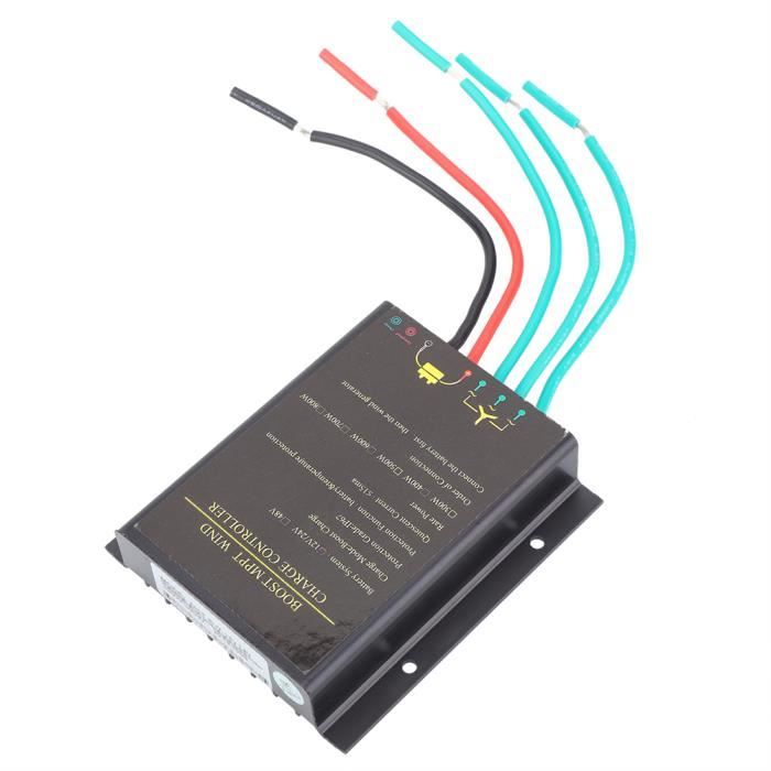 Contrôleur de Charge éolienne - AUTO - 12V 24V - 10A - PWM - MPPT