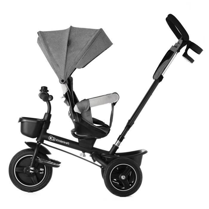Tricycle évolutif Kinderkraft SPINSTEP 5 en 1 Gris Cdiscount Jeux