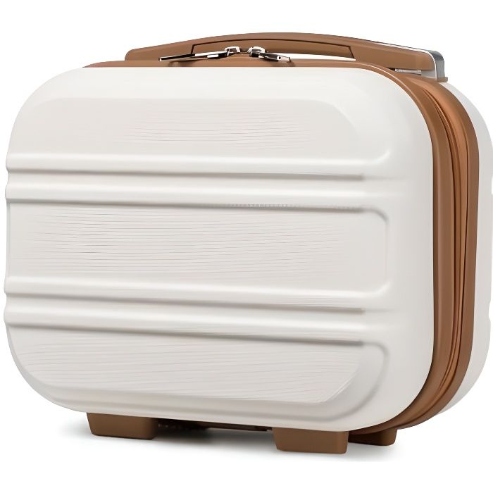 Kono Vanity Case Rigide ABS Léger Portable 28x15x21cm Trousse de