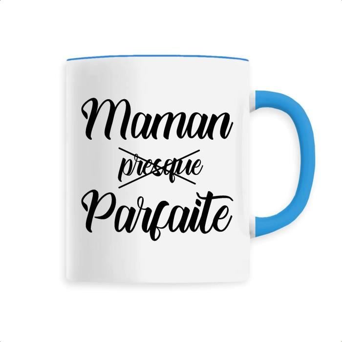 Mug blanc - Maman presque parfaite main image 1