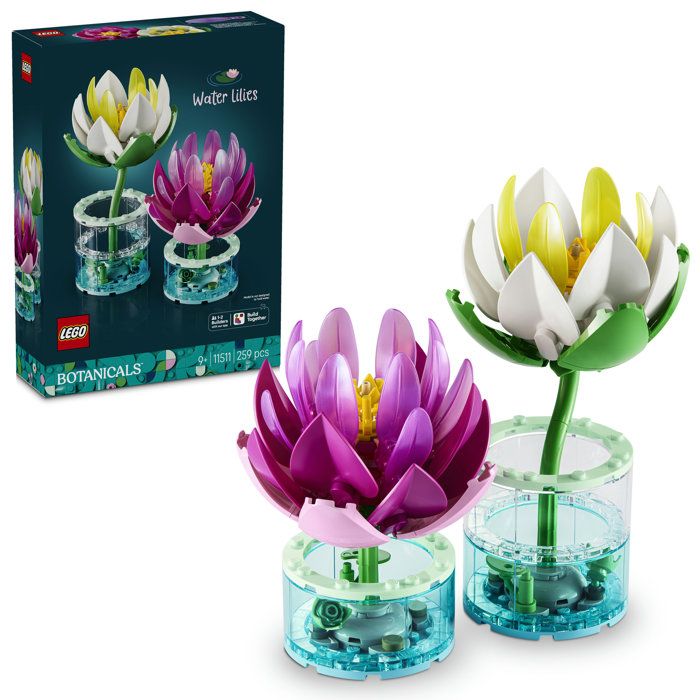 LEGO Botanicals 11511 Les Nénuphars chez Cdiscount