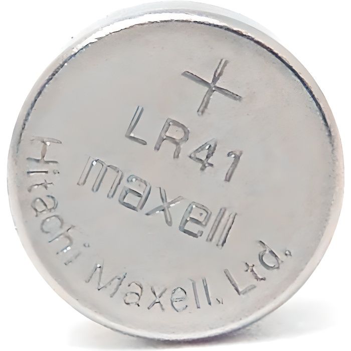 Maxell - Pile bouton alcaline blister LR41 MAXE…