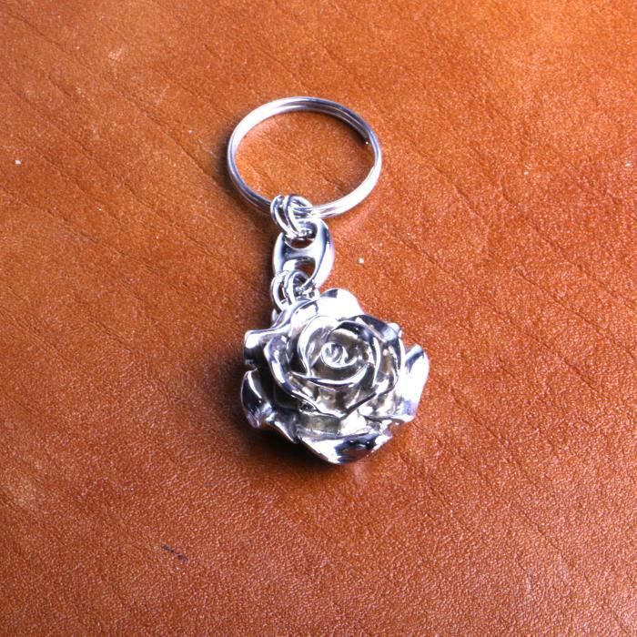Porte Cles Fleur Rose Ouverte Creation Artisanale Bijouterie By Mode France Une Sculpture Fait A La Main Finition Chrome Achat Vente Porte Cles Soldes Sur Cdiscount Des Le 20 Janvier Cdiscount