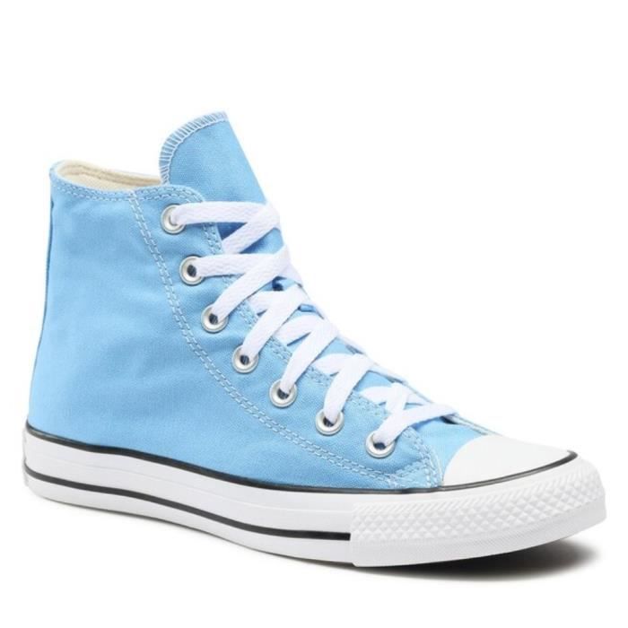 Converse Chaussures Femme CONVERSE CHUCK TAYLOR ALL STAR FALL TONE Bleu - Dessus Textile - Lacets - Talon Plat