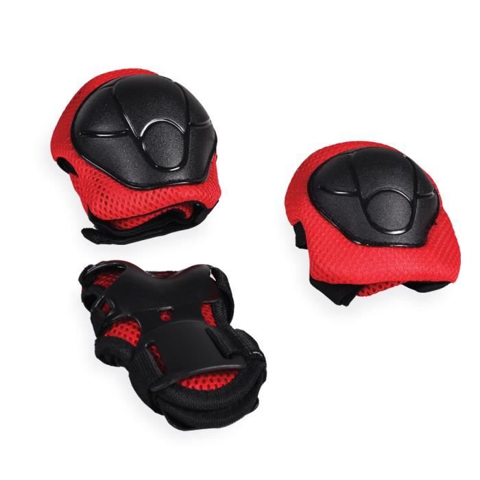 Triple Eight Lot De 3 Protections Multi-Sports : Genouillères, Coudières Et Poignets - Taille S/M Noire