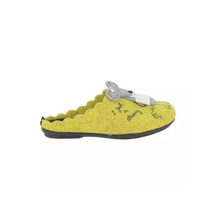MAISON DE L ESPADRILLE Mules Maison De L Espadrille SOURIS Maison de lEspadrille JAUNE 9053